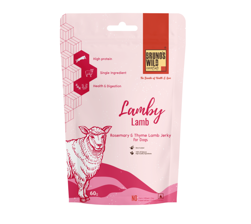 Lamby Lamb - Rosemary & Thyme Lamb Jerky 60g