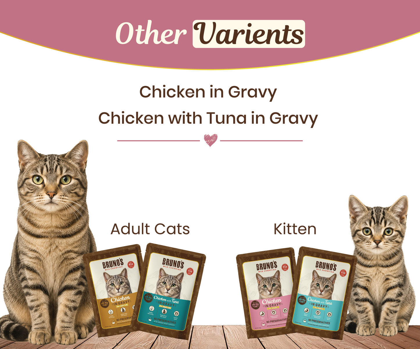 Oh My Cat - Chicken in Gravy (Kitten)