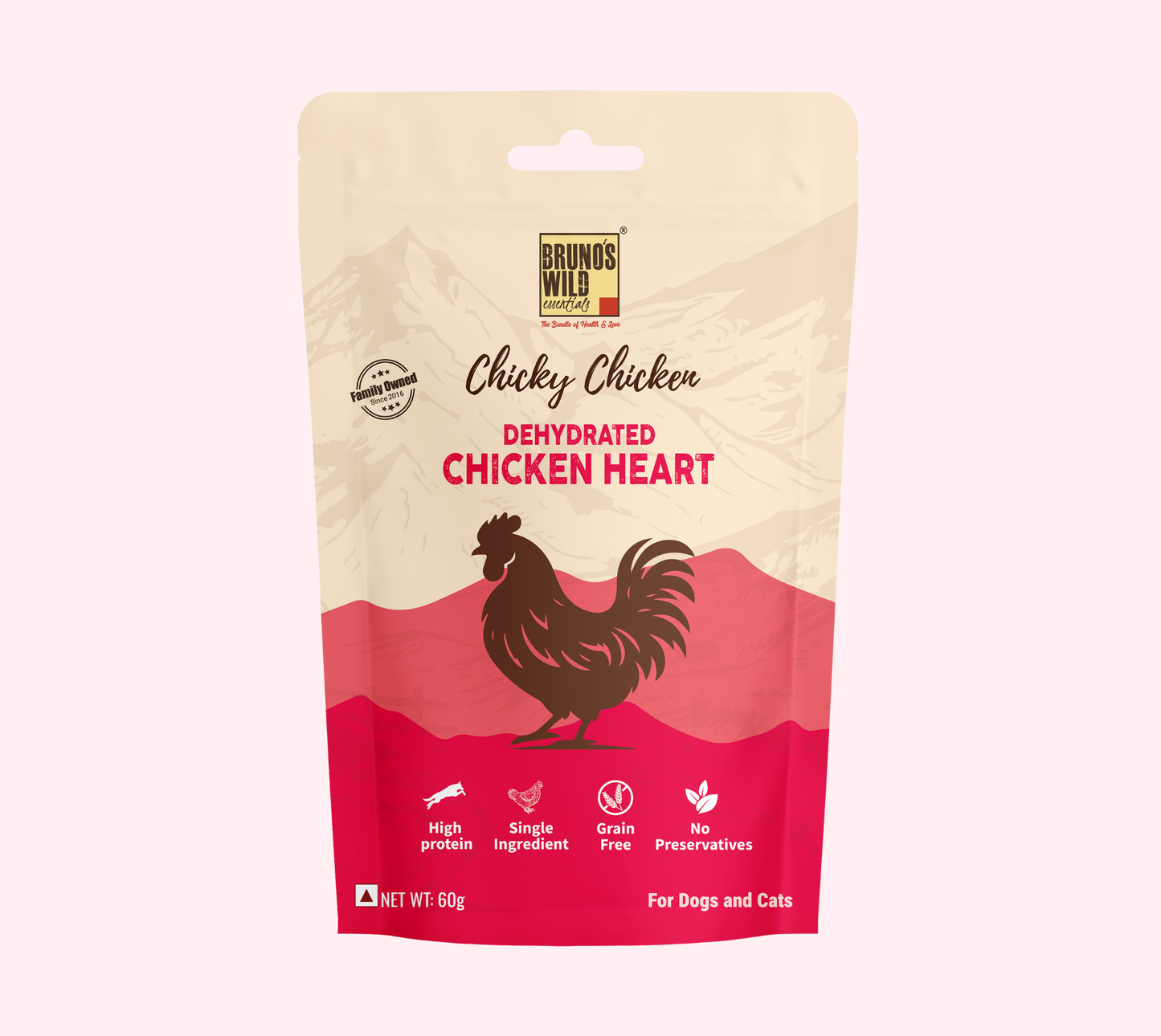 Dehydrated Chicken Heart