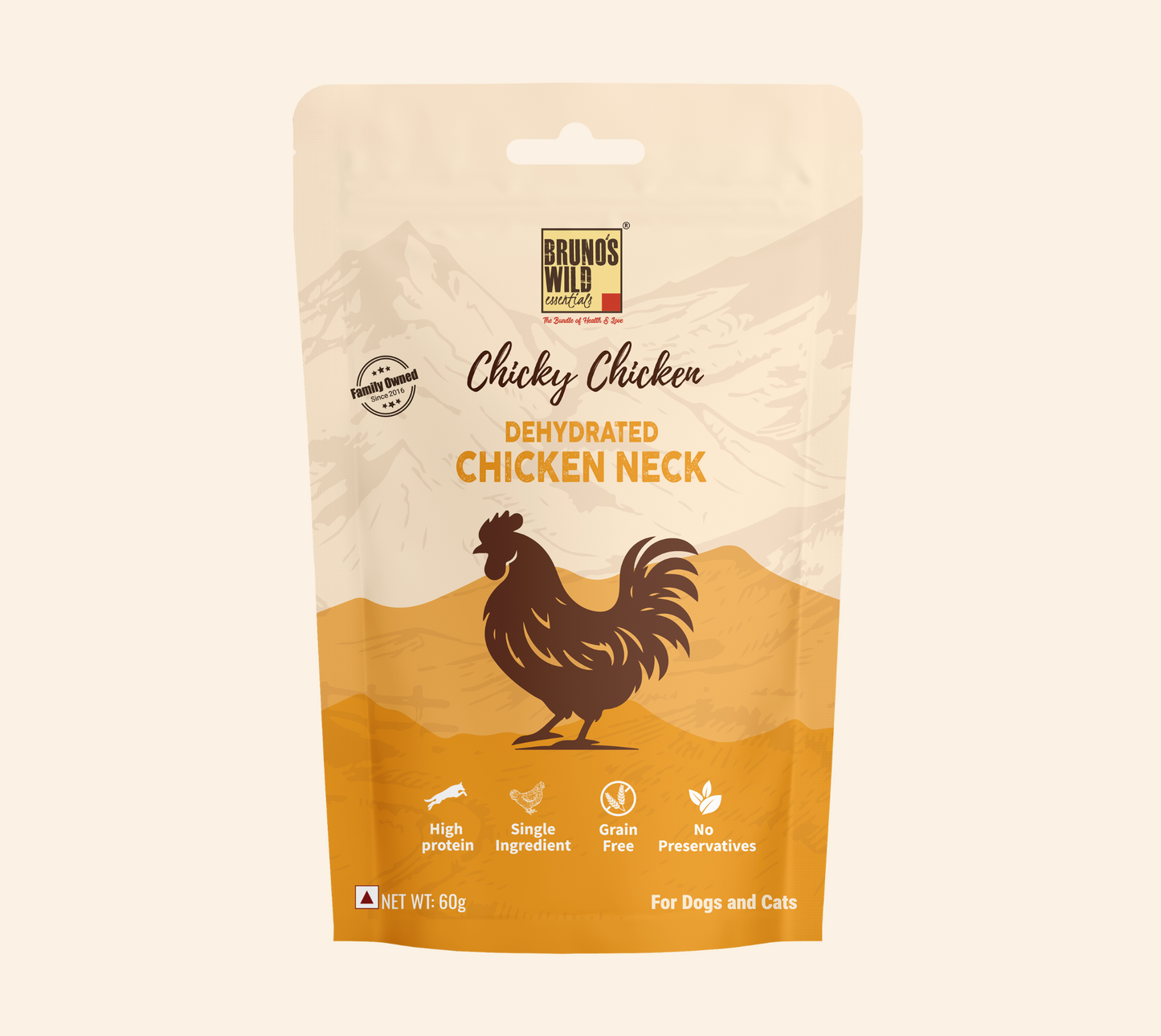 Dehydrated Chicken Neck