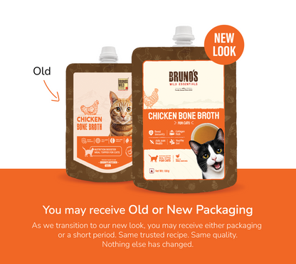 Natural Chicken Bone Broth For Cats 100g