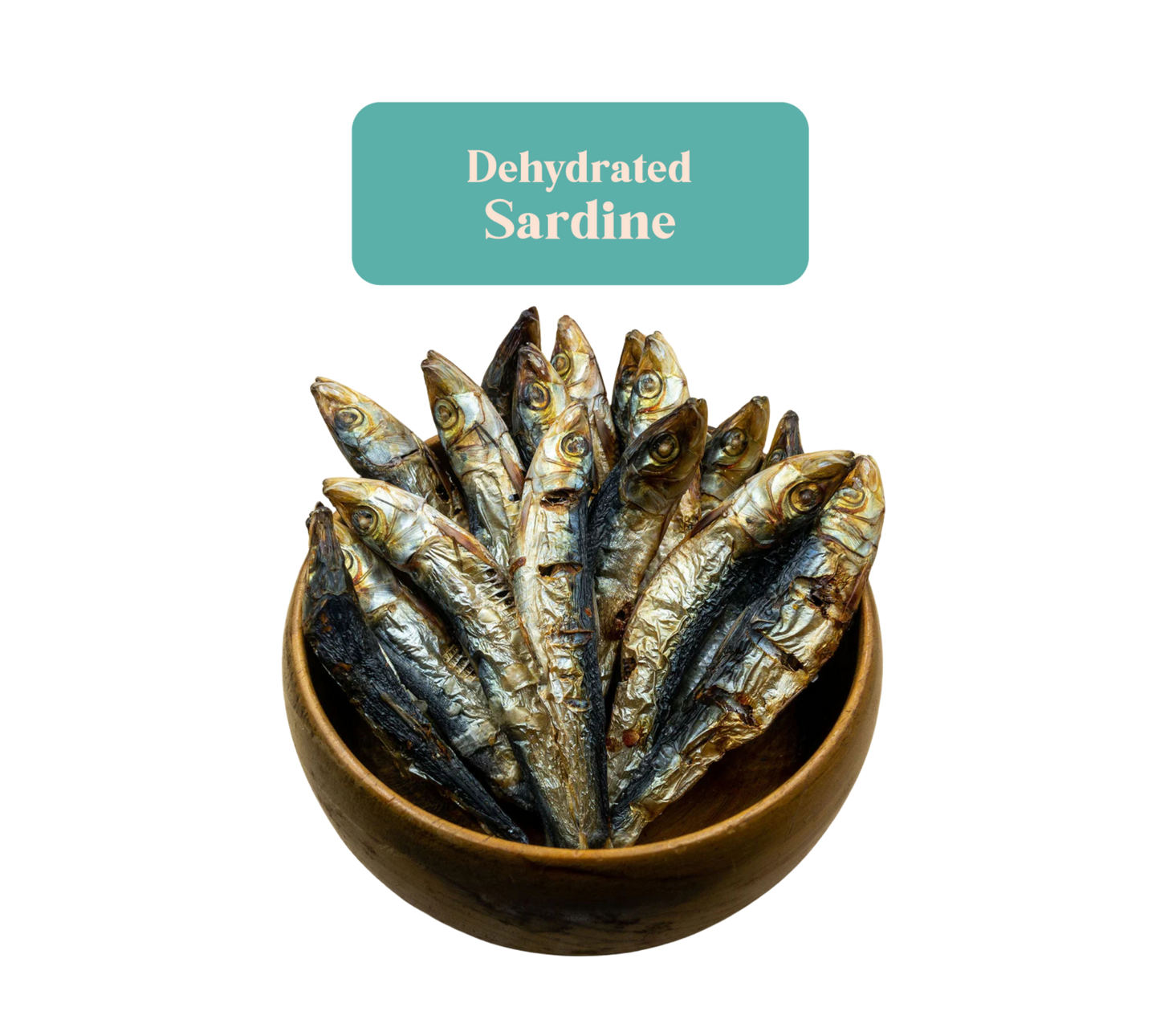 Dehydrated sardines