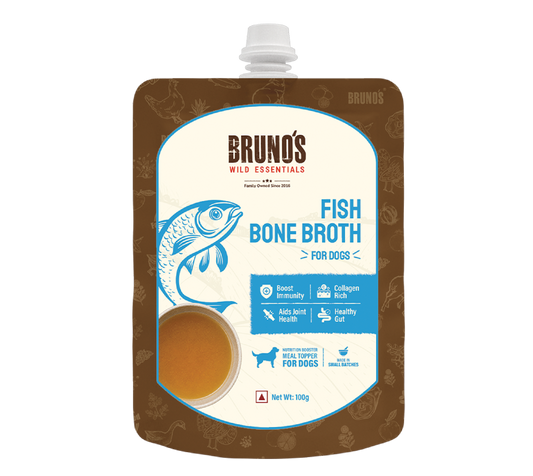 Natural Fish Bone Broth For Dogs