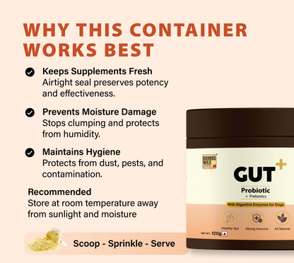 GUT+ Probiotic & Prebiotics