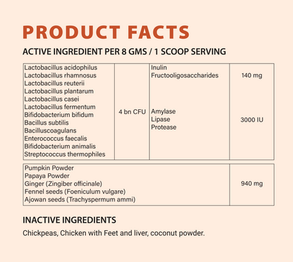 GUT+ Probiotic & Prebiotics