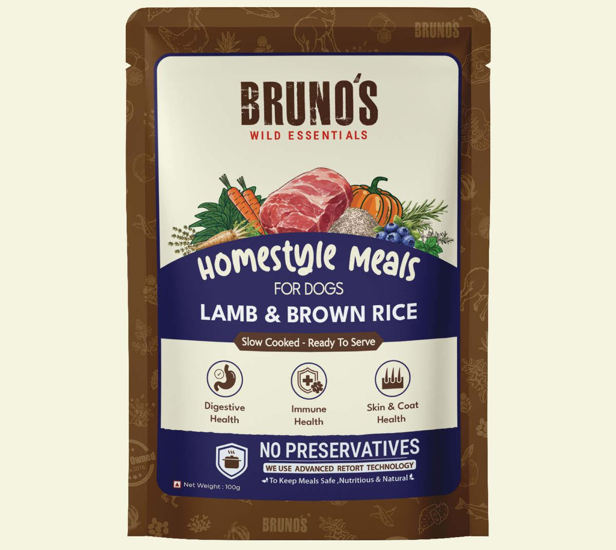HomeStyle Meals Lamb & Brown Rice for Dogs