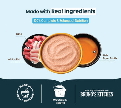 Tuna with Whitefish Mousse 85g
