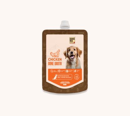 Natural Chicken Bone Broth For Dogs