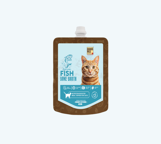 Natural Fish Bone Broth For Cats